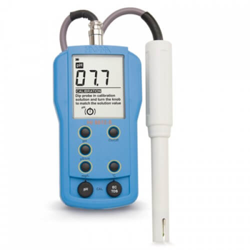 Hanna HI 9812-5 Portable Ph/Ec/Tds/Temperature Meter